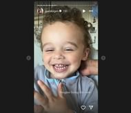 Mara Teigen and Evander Kane's kid, Iverson.